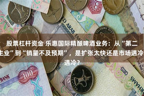 股票杠杆资金 乐惠国际精酿啤酒业务：从“第二主业”到“销量不及预期”，是扩张太快还是市场遇冷？