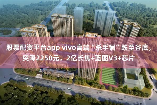 股票配资平台app vivo高端“杀手锏”跌至谷底，突降2250元，2亿长焦+蓝图V3+芯片