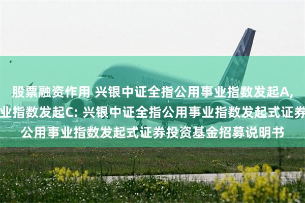 股票融资作用 兴银中证全指公用事业指数发起A,兴银中证全指公用事业指数发起C: 兴银中证全指公用事业指数发起式证券投资基金招募说明书