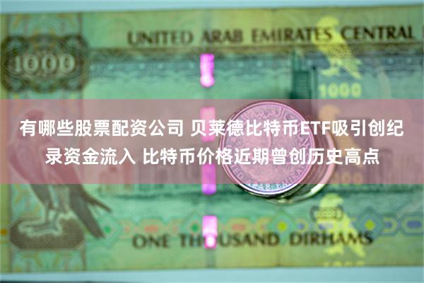 有哪些股票配资公司 贝莱德比特币ETF吸引创纪录资金流入 比特币价格近期曾创历史高点