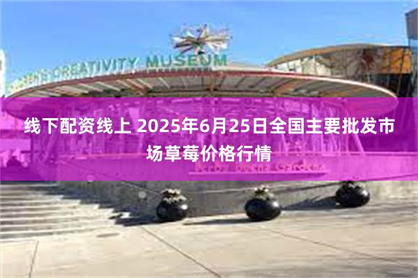 线下配资线上 2025年6月25日全国主要批发市场草莓价格行情